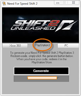 need for speed shift 2 unleashed serial number for activation game